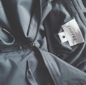 Two-tone soft windbreaker ♡